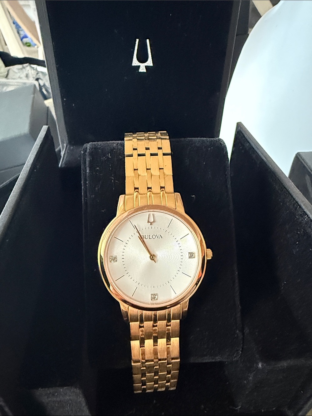 Bulova Gold and Silver-Tone Women's Bracelet Watch